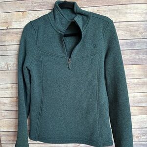 The North Face Green Quarter-Zip Sweatshirt